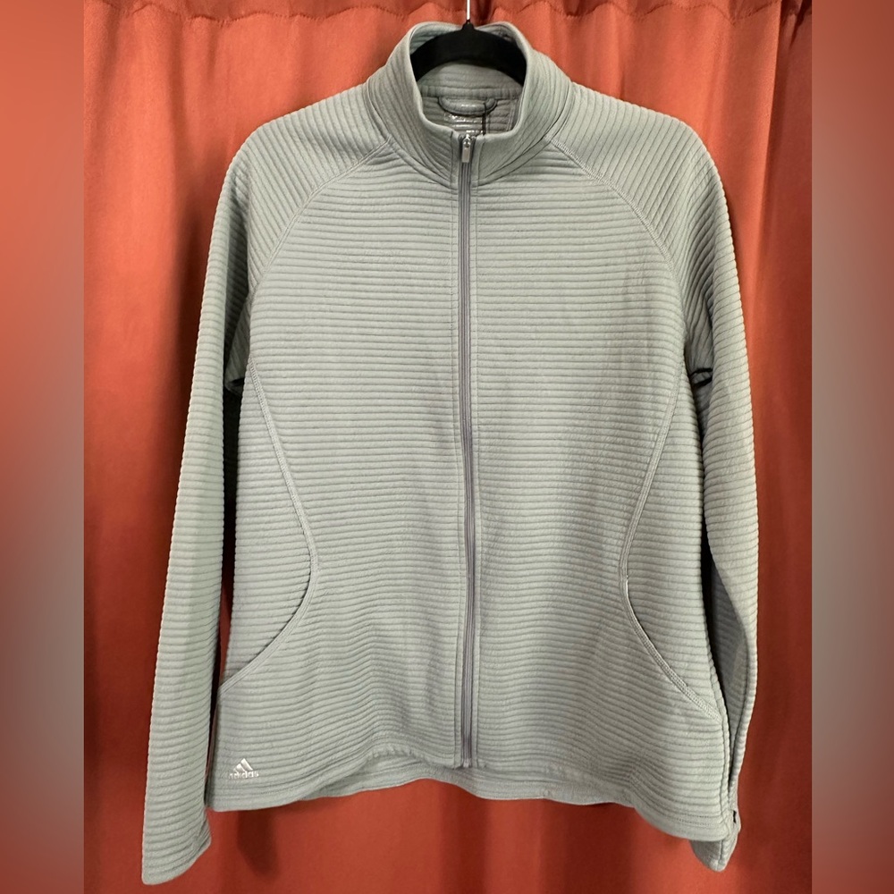 Adidas Golf Lightweight Golf Jacket Light Grey Women’s Size Large